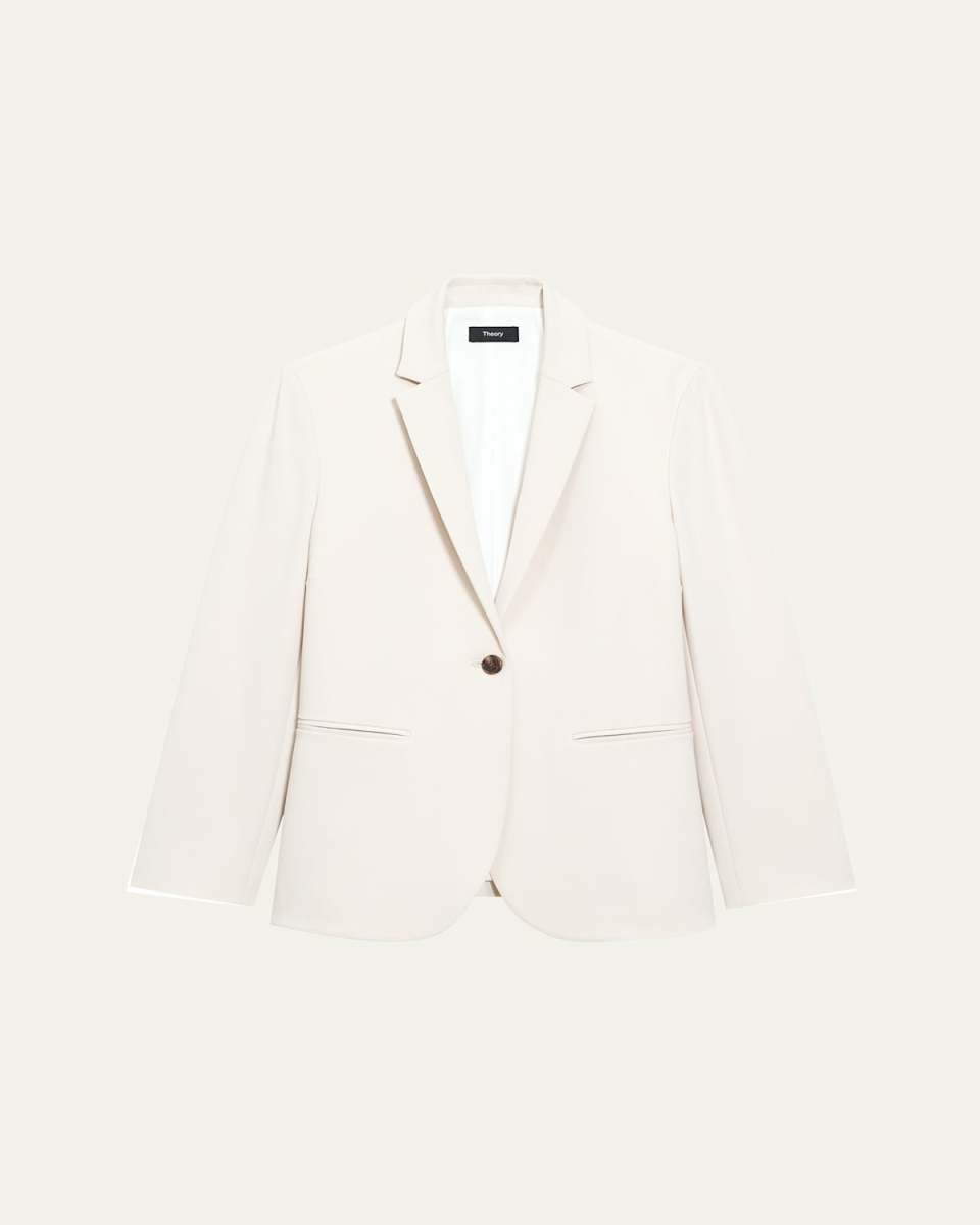 Vented Single-Breasted Jacket